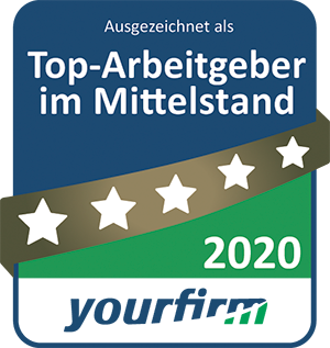 Auszeichnung für OMS Prüfservice als „Top-Arbeitgeber im Mittelstand 2020“ wurde von Yourfirm.de